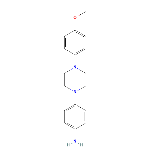 1-(4-AMINOPHENYL)-4-(4-METHOXYPHENYL)PIPERAZINE (CAS: 74852-62-3) - Related Chemical Product