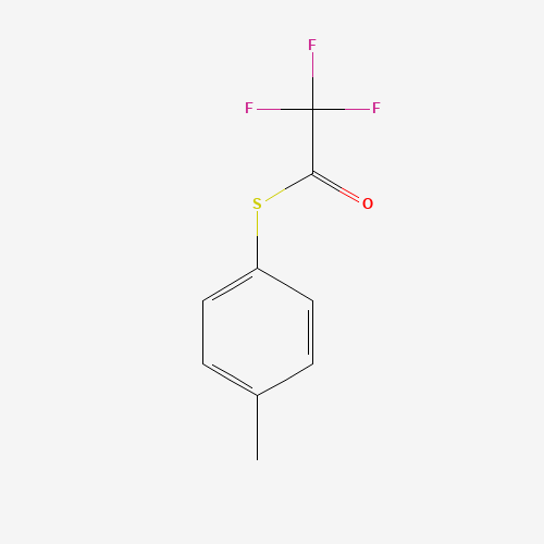 S-(TRIFLUOROACETYL)-4-MERCAPTOTOLUENE (CAS: 75072-07-0) - Chemical Structure and Molecular Formula 