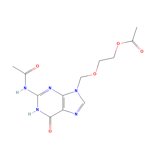 9-[(2-Acetoxyethoxy)methyl]-N2-acetylguanine (CAS: 75128-73-3) - Related Chemical Product