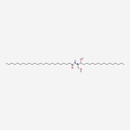 N-LIGNOCEROYL-DL-DIHYDROSPHINGOSINE (CAS: 75196-33-7) - Chemical Structure and Molecular Formula 