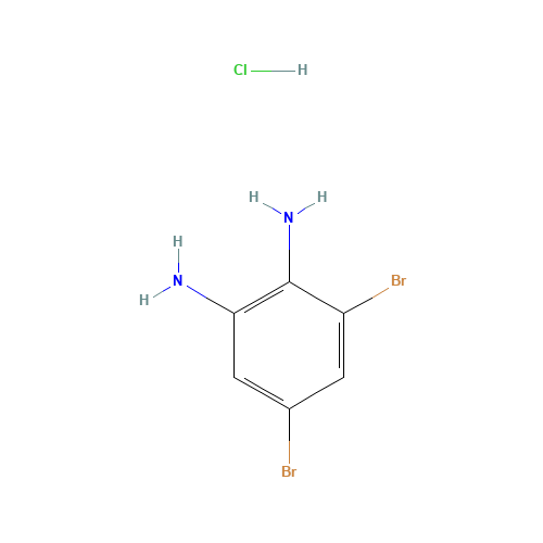 3,5-DIBROMO-1,2-PHENYLENEDIAMINE MONOHYDROCHLORIDE (CAS: 75568-11-5) - Related Chemical Product