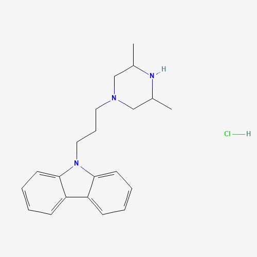 9-[3-(CIS-3,5-DIMETHYL-1-PIPERAZINYL)PROPYL]CARBAZOLE MONOHYDROCHLORIDE (CAS: 75859-05-1) - Related Chemical Product