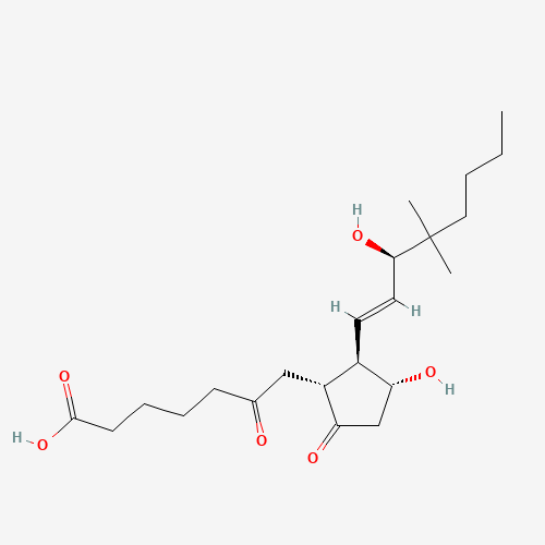 16,16-DIMETHYL-6-KETO PROSTAGLANDIN E1 (CAS: 75874-32-7) - Related Chemical Product
