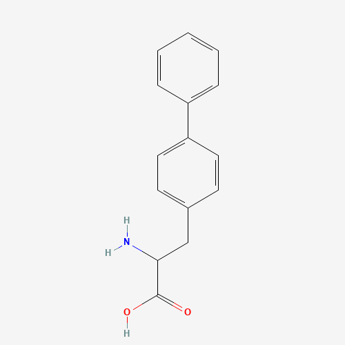 2-AMINO-3-BIPHENYL-4-YL-PROPIONIC ACID (CAS: 76985-08-5) - Chemical Structure and Molecular Formula 
