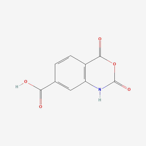 4-CARBOXYLIC-ISATOIC ANHYDRIDE (CAS: 77423-14-4) - Chemical Structure and Molecular Formula 
