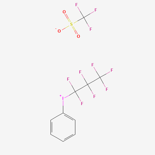 (PERFLUORO-N-PROPYL)PHENYLIODONIUM TRIFLUOROMETHANESULFONATE (CAS: 77758-79-3) - Related Chemical Product