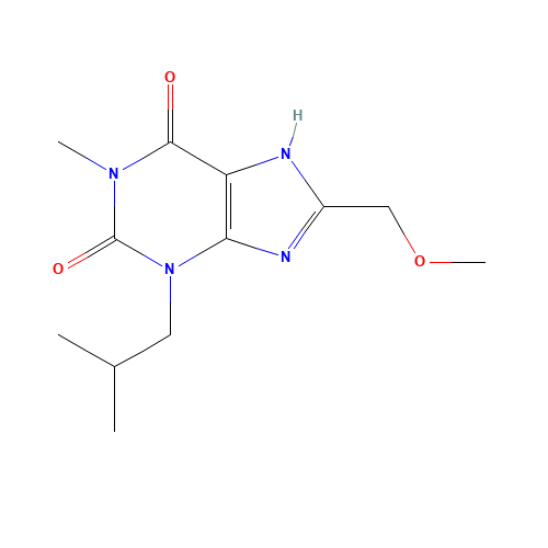 8-METHOXYMETHYL-3-ISOBUTYL-1-METHYLXANTHINE (CAS: 78033-08-6) - Related Chemical Product