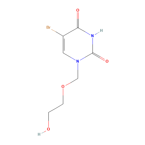1-(2-HYDROXYETHOXY)METHYL-5-BROMOURACIL (CAS: 78097-11-7) - Related Chemical Product