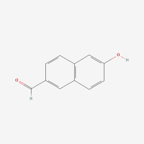 6-Hydroxy-2-naphthaldehyde (CAS: 78119-82-1) - Chemical Structure and Molecular Formula 