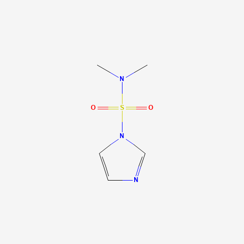 IMIDAZOLE-1-SULFONIC ACID DIMETHYL AMINE chemical structure IMIDAZOLE-1-SULFONIC ACID DIMETHYL AMINE (CAS: 78162-58-0) - Chemical Structure and Molecular Formula