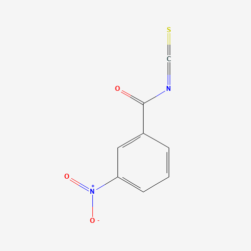 3-NITROBENZOYL ISOTHIOCYANATE (CAS: 78225-78-2) - Chemical Structure and Molecular Formula 