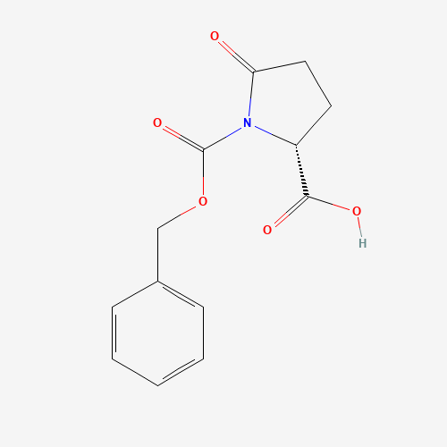 Z-D-PYR-OH (CAS: 78339-57-8) - Chemical Structure and Molecular Formula 