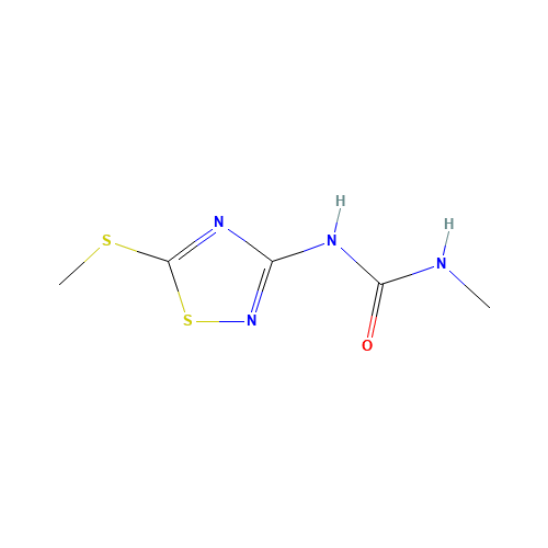 1-METHYL-3-(5-METHYLTHIO-1,2,4-THIADIAZOL-3-YL)UREA (CAS: 78430-01-0) - Related Chemical Product