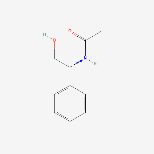 D(-)-AC-ALPHA-PHENYLGLYCINOL (CAS: 78761-26-9) - Chemical Structure and Molecular Formula 