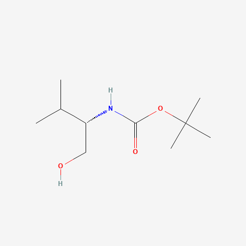 N-Boc-L-Valinol (CAS: 79069-14-0) - Chemical Structure and Molecular Formula 