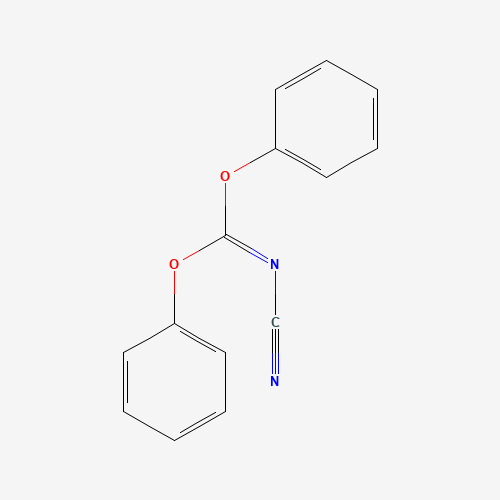 Diphenyl N-cyanocarbonimidate (CAS: 79463-77-7) - Chemical Structure and Molecular Formula 
