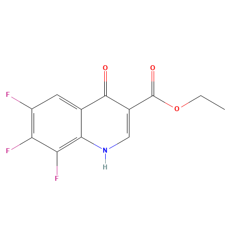 ETHYL 6,7,8-TRIFLUORO-1,4-DIHYDRO-4-OXO-3-QUINOLINECARBOXYLATE (CAS: 79660-46-1) - Related Chemical Product