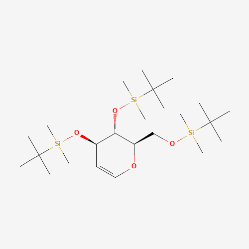 TRI-O-(TERT-BUTYLDIMETHYLSILYL)-D-GLUCAL (CAS: 79999-47-6) - Related Chemical Product