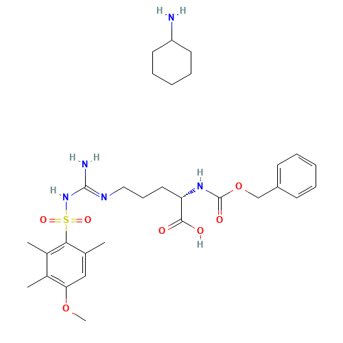 Z-ARG(MTR)-OH CHA (CAS: 80745-09-1) - Related Chemical Product