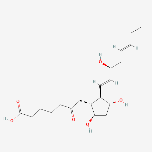 6-OXO-9ALPHA,11ALPHA,15S-TRIHYDROXY-PROSTA-13E,17Z-DIEN-1-OIC ACID (CAS: 80779-61-9) - Related Chemical Product