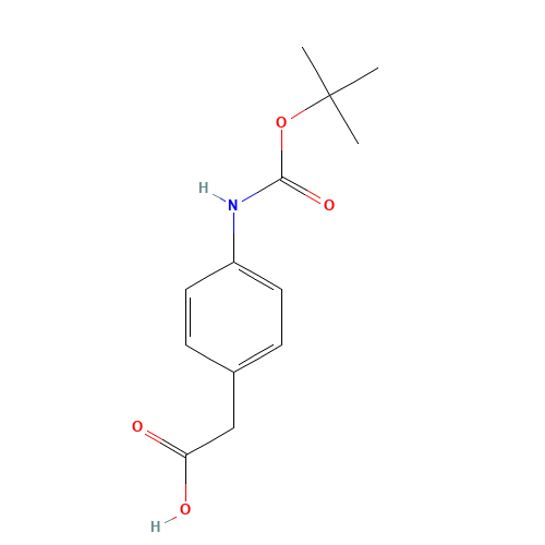 BOC-(4-AMINOPHENYL)ACETIC ACID (CAS: 81196-09-0) - Related Chemical Product