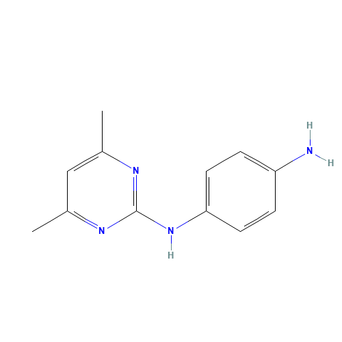 N-(4,6-DIMETHYLPYRIMIDIN-2-YL)BENZENE-1,4-DIAMINE (CAS: 81261-93-0) - Related Chemical Product