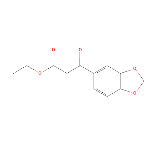 3-BENZO[1,3]DIOXOL-5-YL-3-OXO-PROPIONIC ACID ETHYL ESTER (CAS: 81581-27-3) - Related Chemical Product