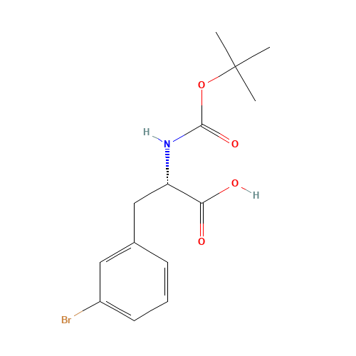 (S)-N-Boc-3-Bromophenylalanine (CAS: 82278-73-7) - Related Chemical Product