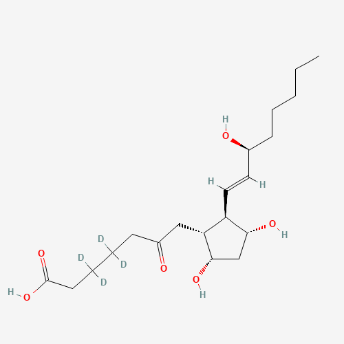 6-KETO PROSTAGLANDIN F1ALPHA-D4 (CAS: 82414-64-0) - Related Chemical Product
