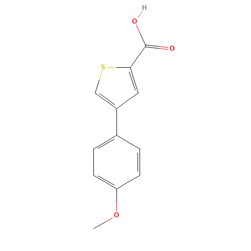 4-(4-METHOXYPHENYL)THIOPHENE-2-CARBOXYLIC ACID (CAS: 82437-74-9) - Related Chemical Product