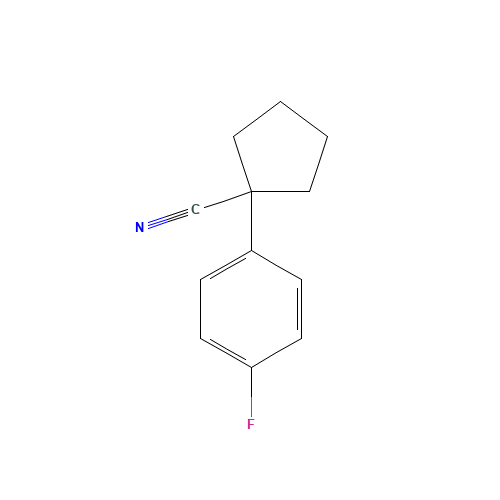 1-(4-FLUOROPHENYL)CYCLOPENTANECARBONITRILE (CAS: 83706-50-7) - Related Chemical Product