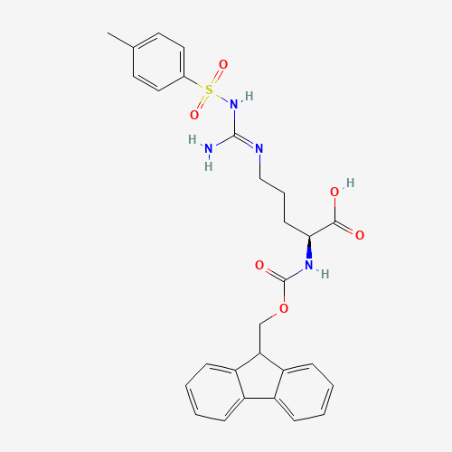 N-Fmoc-N'-tosyl-L-arginine (CAS: 83792-47-6) - Chemical Structure and Molecular Formula 