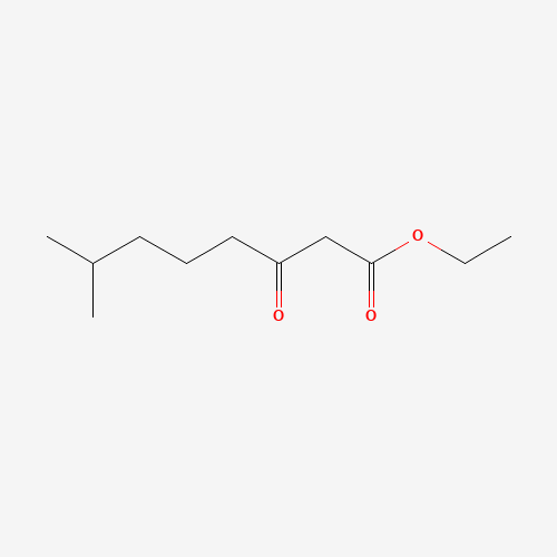 ETHYL ISOAMYLACETOACETATE (CAS: 84389-67-3) - Chemical Structure and Molecular Formula 