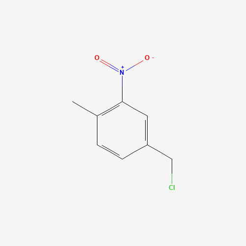 4-Methyl-3-nitrobenzyl chloride (CAS: 84540-59-0) - Chemical Structure and Molecular Formula 