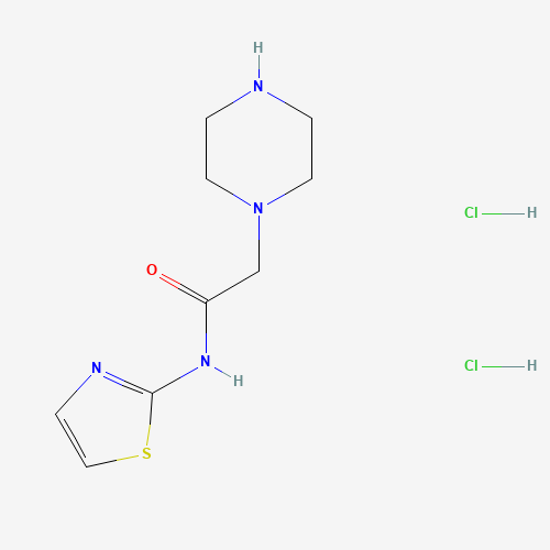 2-(PIPERAZIN-1-YL)-ACETIC ACID N-(2-THIAZOLYL)-AMIDE 2 HCL (CAS: 84587-70-2) - Related Chemical Product
