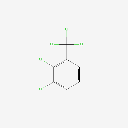 2.3-DICHLOROBENZOTRICHLORIDE (CAS: 84613-97-8) - Chemical Structure and Molecular Formula 