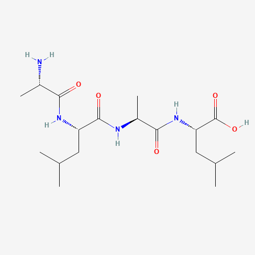 ALA-LEU-ALA-LEU (CAS: 84676-48-2) - Chemical Structure and Molecular Formula 