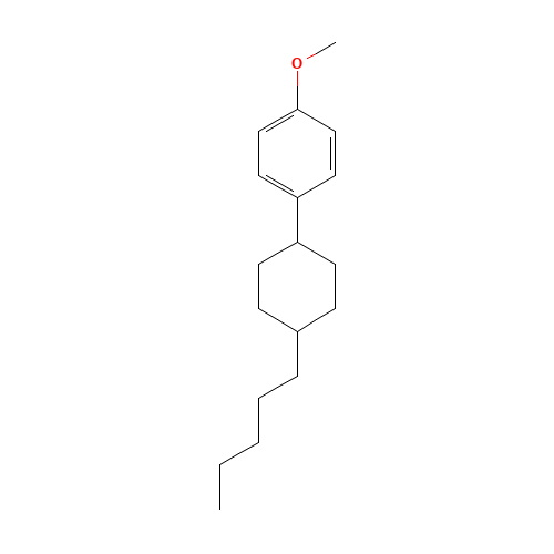 1-Methoxy-4-(trans-4-pentylcyclohexyl)benzene (CAS: 84952-30-7) - Related Chemical Product