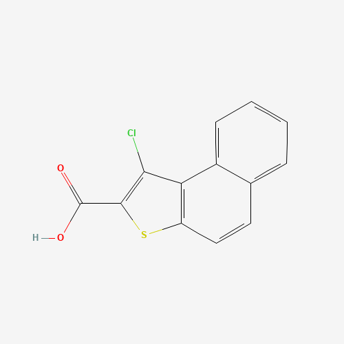 1-CHLORONAPHTHO[2,1-B]THIOPHENE-2-CARBOXYLIC ACID (CAS: 85589-69-1) - Chemical Structure and Molecular Formula 