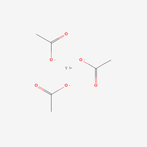 YTTRIUM ACETATE chemical structure YTTRIUM ACETATE (CAS: 85949-60-6) - Chemical Structure and Molecular Formula