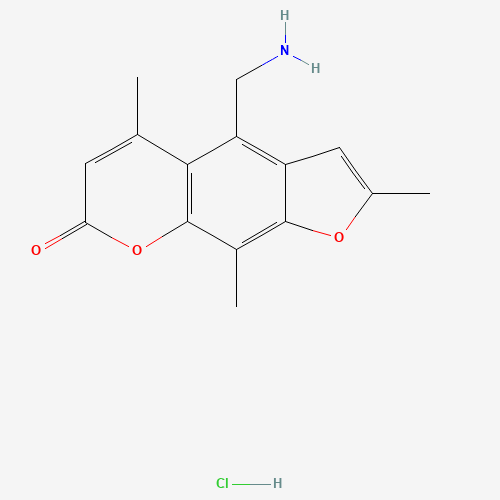 TRIOXSALEN,4'-AMINOMETHYL-,HYDROCHLORIDE (CAS: 86996-93-2) - Related Chemical Product
