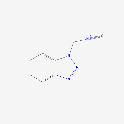 1-(ISOCYANOMETHYL)-1H-BENZOTRIAZOLE chemical structure 1-(ISOCYANOMETHYL)-1H-BENZOTRIAZOLE (CAS: 87022-42-2) - Chemical Structure and Molecular Formula