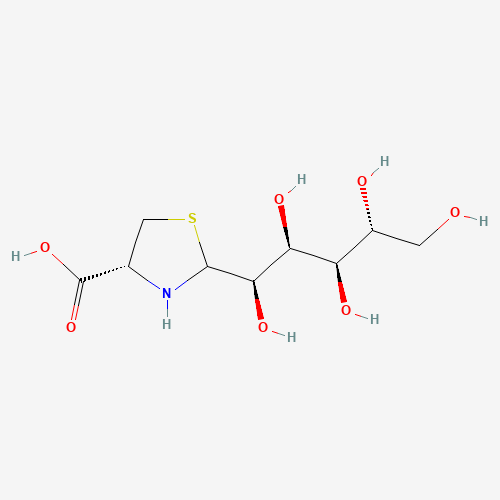 2-(D-GLUCO-PENTYLHYDROXYPENTYL)-4(R)-1,3-THIAZOLIDINE-4-CARBOXYLIC ACID (CAS: 88271-29-8) - Related Chemical Product
