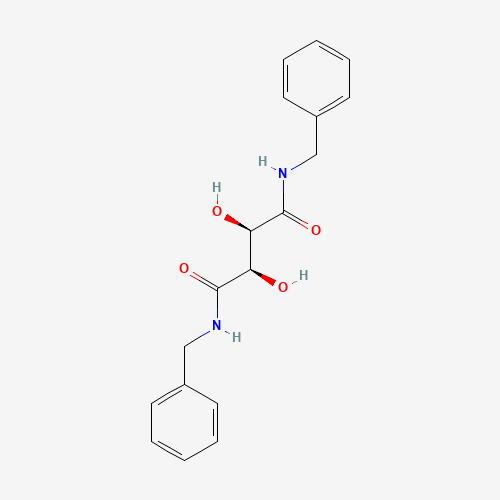 (+)-L-TARTARIC ACID DIBENZYL AMIDE (CAS: 88393-56-0) - Chemical Structure and Molecular Formula 