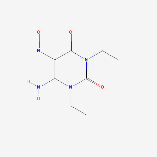 1,3-DIETHYL-5-NITROSO-6-AMINOURACIL (CAS: 89073-60-9) - Related Chemical Product