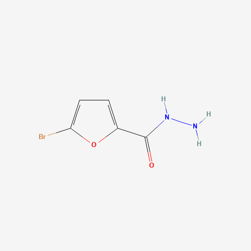 5-BROMO-2-FUROIC ACID HYDRAZIDE (CAS: 89282-37-1) - Chemical Structure and Molecular Formula 