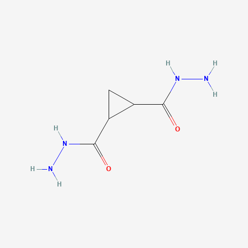 CYCLOPROPANE-1,2-DICARBOHYDRAZIDE (CAS: 89365-16-2) - Chemical Structure and Molecular Formula 