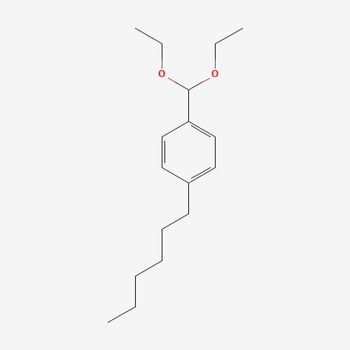 4-N-HEXYL-BENZALDEHYDE DIETHYL ACETAL (CAS: 89511-01-3) - Related Chemical Product