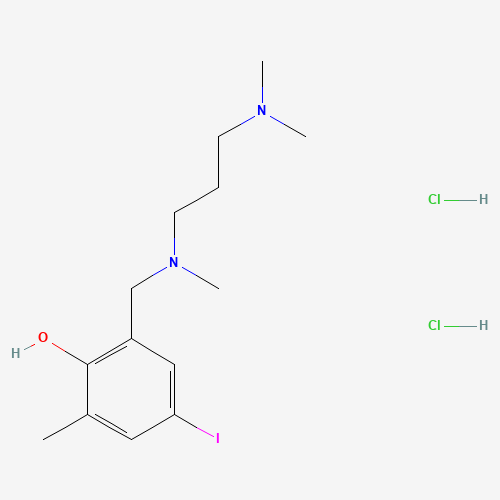 N,N,N'-TRIMETHYL-N'-(2-HYDROXY-3-METHYL-5-IODO-BENZYL)-1,3-PROPANEDIAMINE DIHYDROCHLORIDE (CAS: 89815-43-0) - Related Chemical Product
