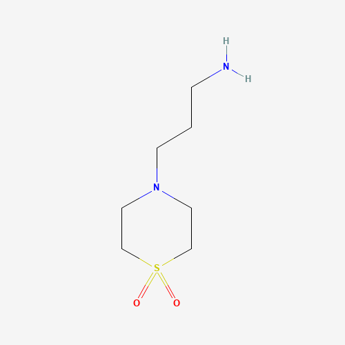 4-(3-AMINOPROPYL)THIOMORPHOLINE 1,1-DIOXIDE (CAS: 90000-25-2) - Related Chemical Product